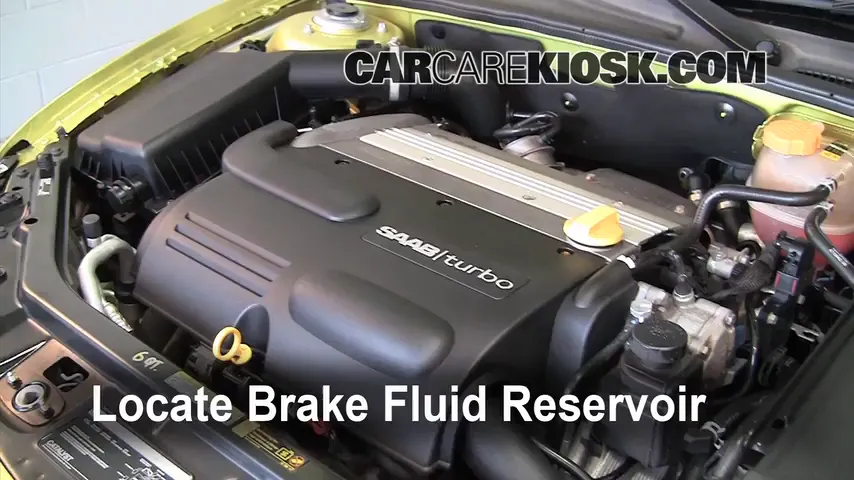 2004 Saab 9-3 Arc 2.0L 4 Cyl. Turbo Convertible (2 Door) Brake Fluid